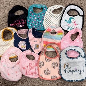 Assorted Baby Bibs Set - Multicolor